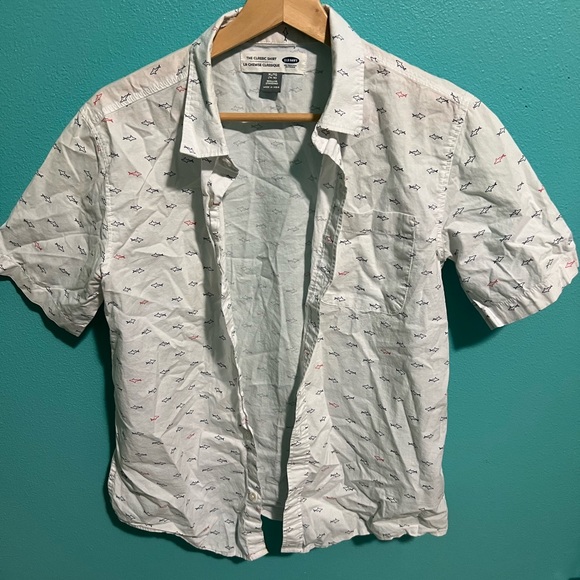 4 Animal/Plant Collard Shirts - Picture 1 of 4